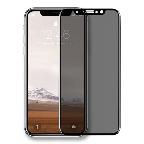 Защитное стекло для iPhone X и Xs 3D curved privacy iphone_jacket